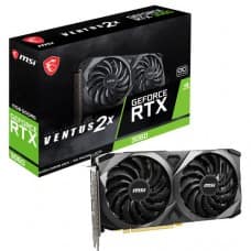 MSI GeForce RTX 3060 VENTUS 2X OC 12GB GDDR6 Graphics Card (OFFICIAL)