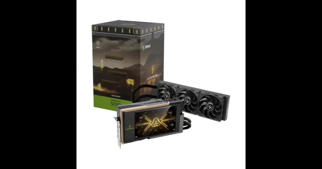 MSI GeForce RTX 5090 32G LIGHTNING Z GDDR7 Graphics Card