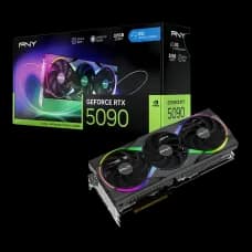 PNY GeForce RTX 5090 32GB GDDR7 ARGB EPIC-X RGB Overclocked Triple Fan Graphics Card