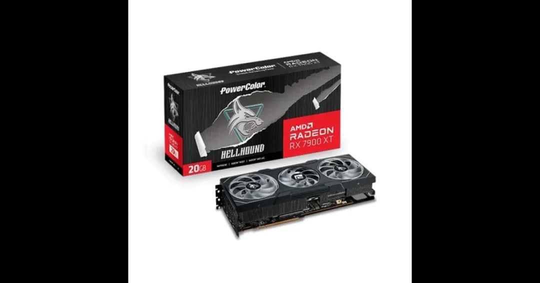 PowerColor Hellhound AMD Radeon RX 7900 XT 20GB GDDR6 Graphics Card