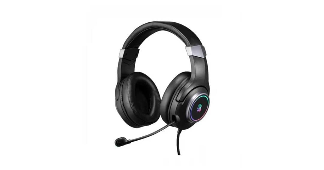 A4TECH Bloody G350 RGB Virtual 7.1 Surround Sound Gaming Headphone Black