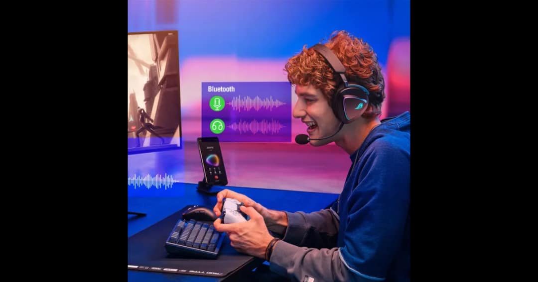 Asus ROG Delta II Tri-Mode Wireless Gaming Headphone