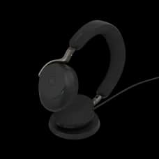 Jabra Evolve3 75 MS LINK390C Wireless Headphone with Wireless Charger