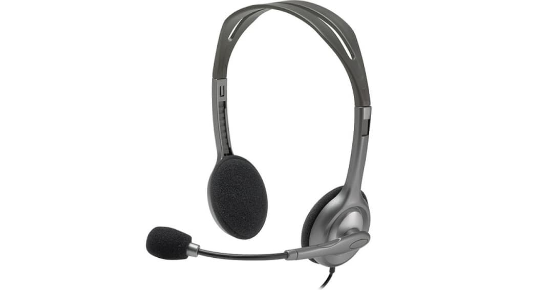 Logitech H110 STEREO Headset (Two port)