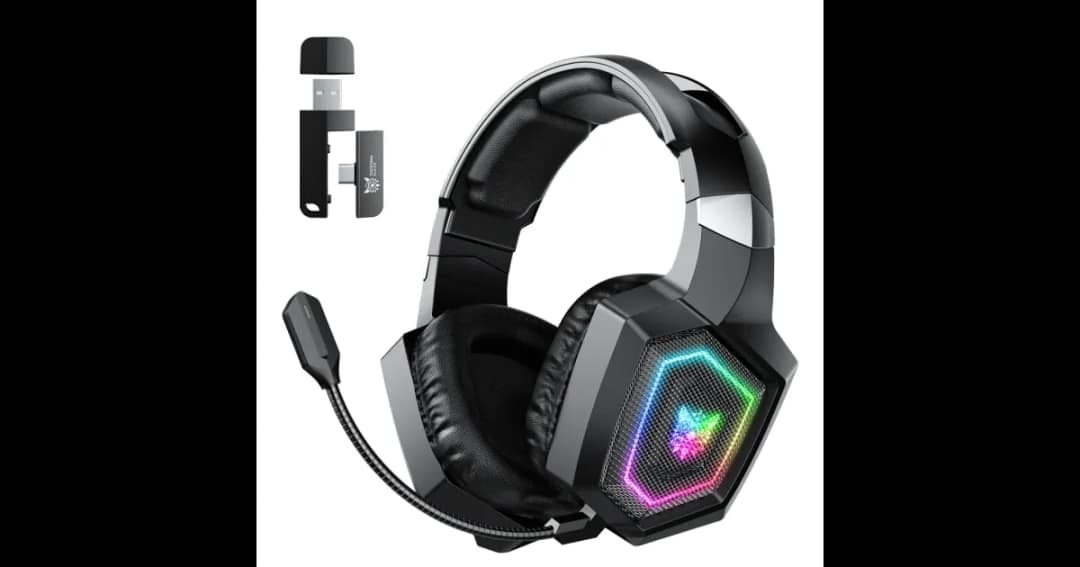 Onikuma GT806 Tri-mode Wireless Gaming Headphone (HOK3535)