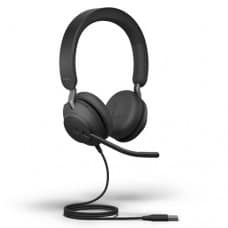 Jabra Evolve2 40 USB-A UC Stereo Wired Headset