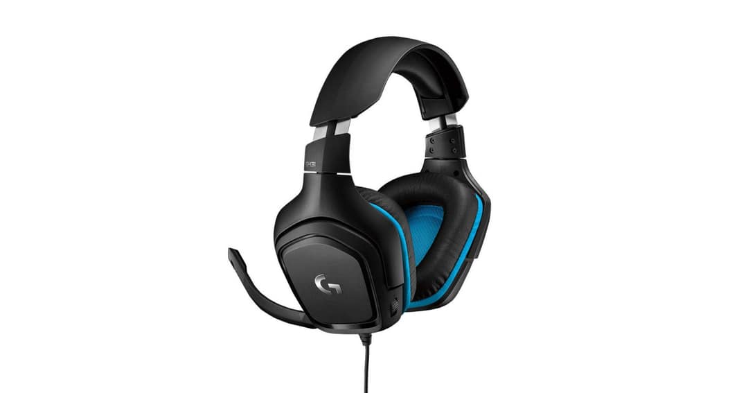 Logitech G431 7.1 Surround Sound Gaming Headphone Black