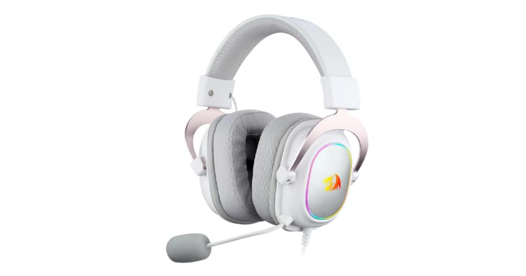 Redragon H510 Zeus-X RGB Wired Gaming Headphone White