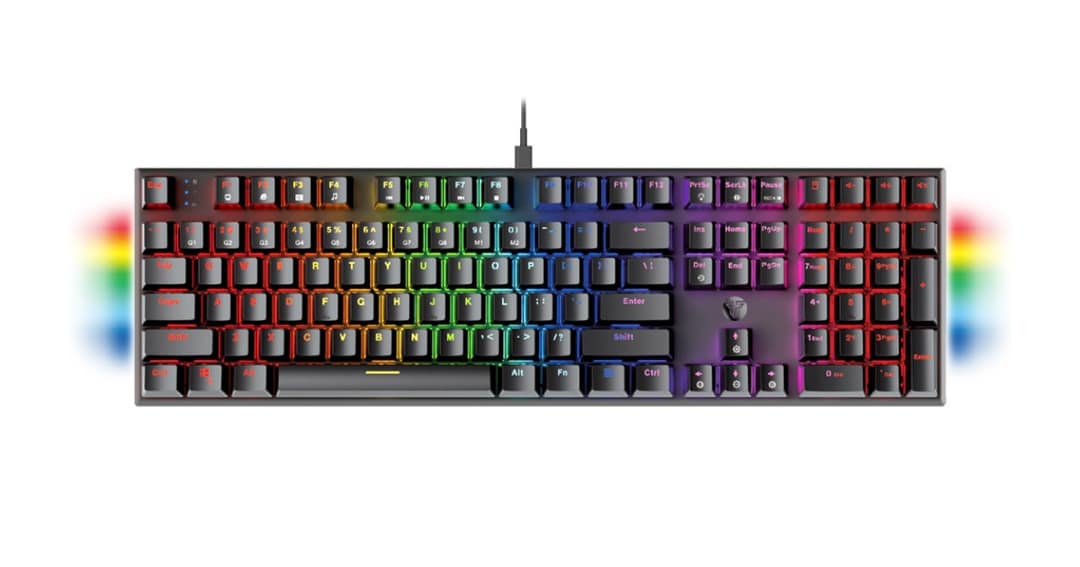 Fantech MAXFIT108 MK855 Blue Switch RGB Mechanical Keyboard
