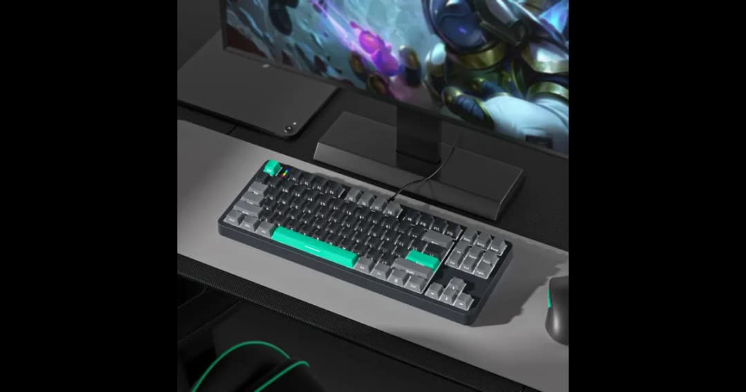 Furycube G87 Gasket Hot-swappable Mechanical Keyboard