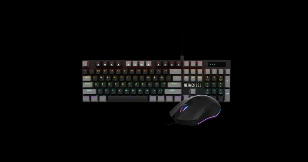 Gamdias HERMES E6 ELITE 2-IN-1 Combo