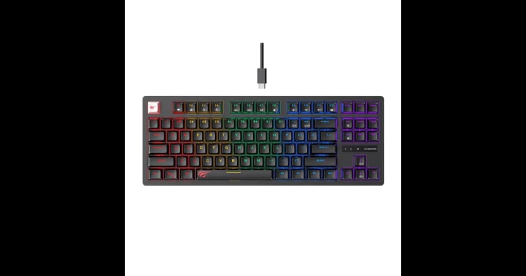Havit KB892L RGB Backlit Gaming Mechanical Keyboard (KH1330)