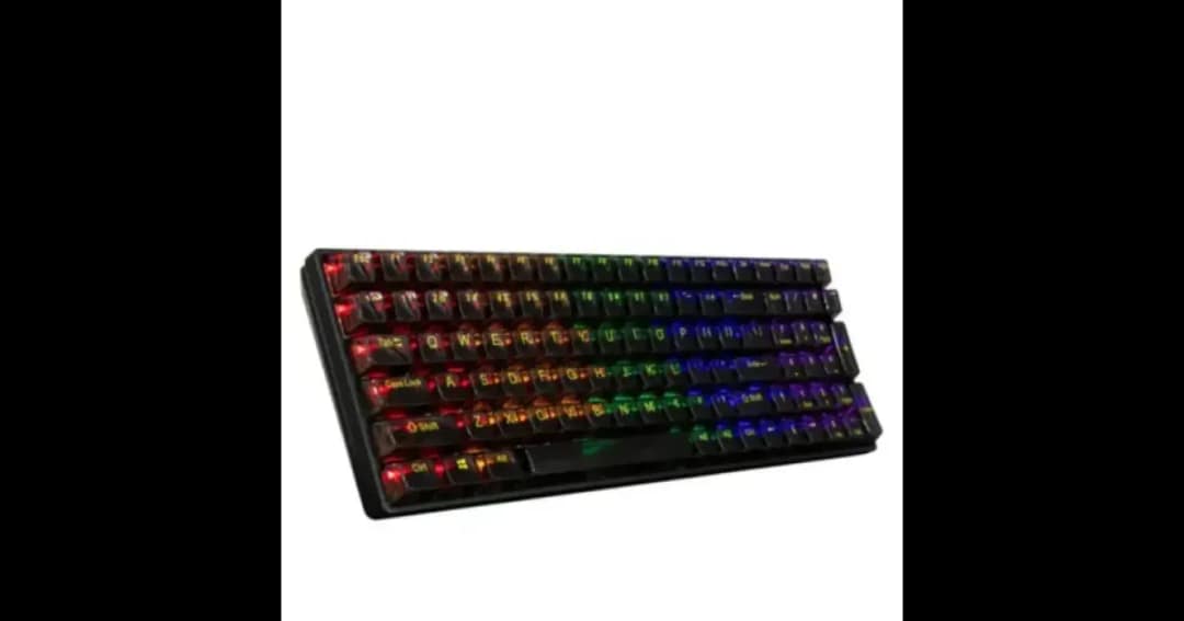 Jedel KL-122 Transparent RGB Mechanical Keyboard
