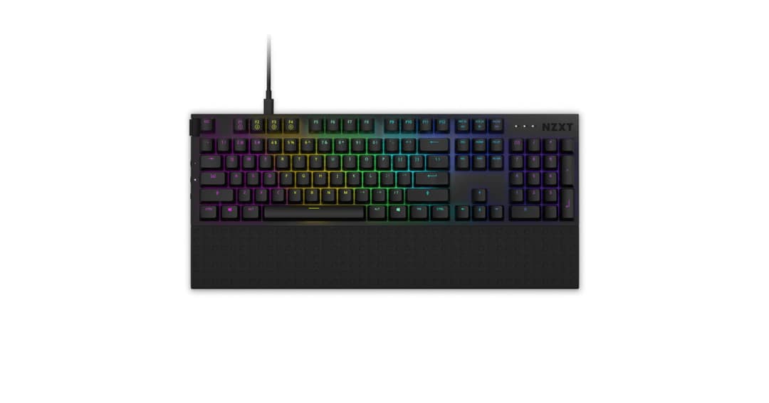 NZXT Function Full Size RGB Mechanical Gaming Keyboard