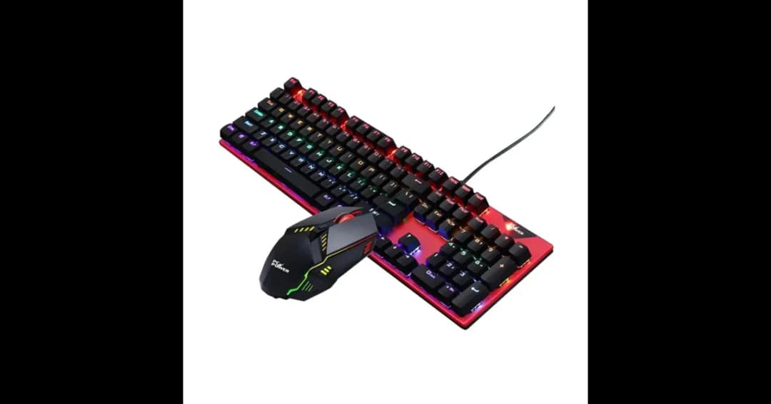 PC Power Flare Combo Mechanical Keyboard Mouse Combo