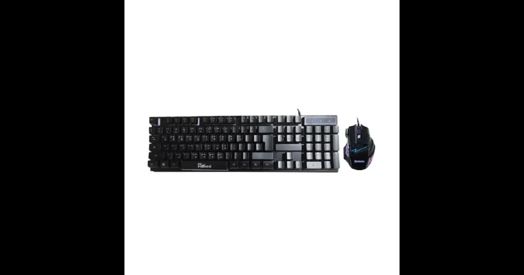 PC Power PGC801G12 Wired Gaming Keyboard Mouse Combo