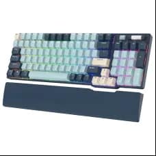 Royal Kludge RK96 RGB Hot-Swappable Tri-Mode Red Switch Wireless Mechanical Keyboard