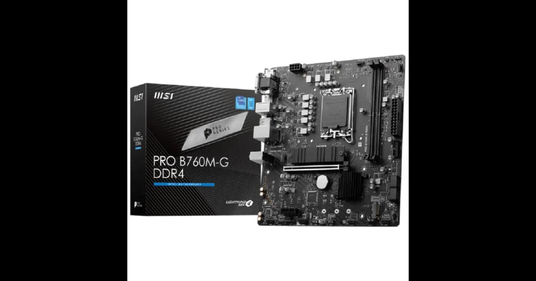 MSI PRO B760M-G DDR4 mATX Motherboard