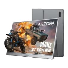 Arzopa Z1FC 16.1" 144Hz FHD IPS Portable Gaming Monitor with Sleeve Bag