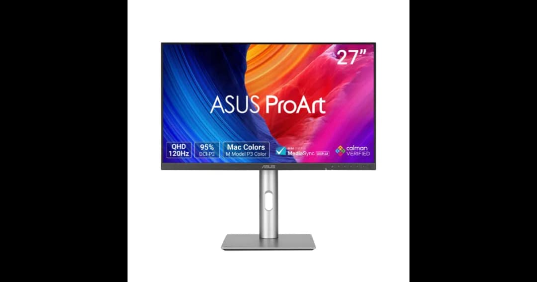 ASUS ProArt Display PA278QGV 27" 2K QHD 120Hz IPS Monitor