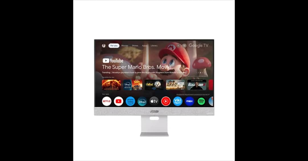 ASUS ZenScreen MS27UC 27" 4K UHD Type-C Smart Monitor with Google TV
