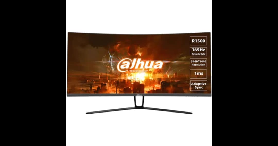 Dahua LM34-E330C 34" UltraWide WQHD Gaming Curved Monitor