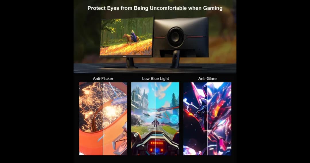 GEESUU BlazeWheel MG270L2Q 27" 200Hz 2K QHD IPS Gaming Monitor