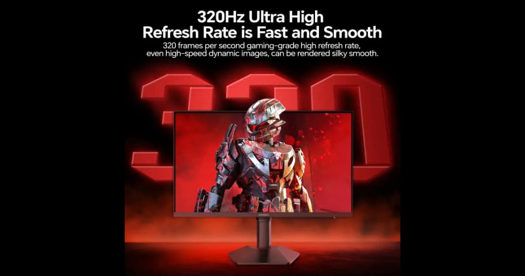 KOORUI G2511E 24.5" 320Hz 1ms FHD IPS Gaming Monitor