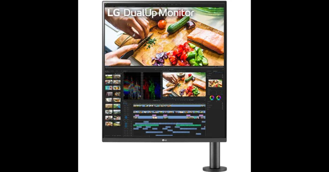 LG 28MQ780-B 27.6-Inch Nano IPS DualUp Monitor with Ergo Stand