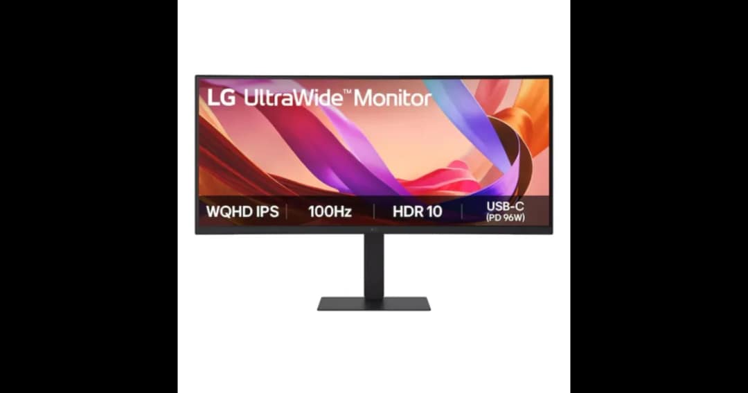 LG 34U650A-B 34" 100Hz UltraWide WQHD IPS Curved Monitor