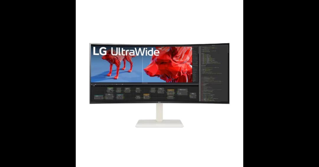 LG 38WR85QC-W 38" WQHD+ UltraWide 144Hz Curved Monitor