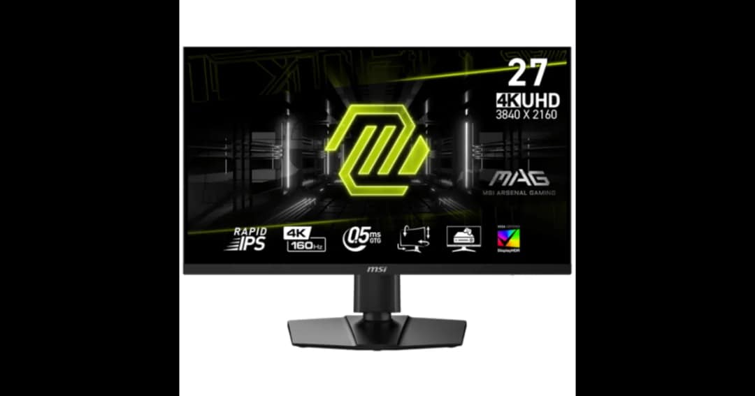MSI MAG 274UPF E2 27" 4K UHD 160Hz 0.5ms Rapid IPS Gaming Monitor