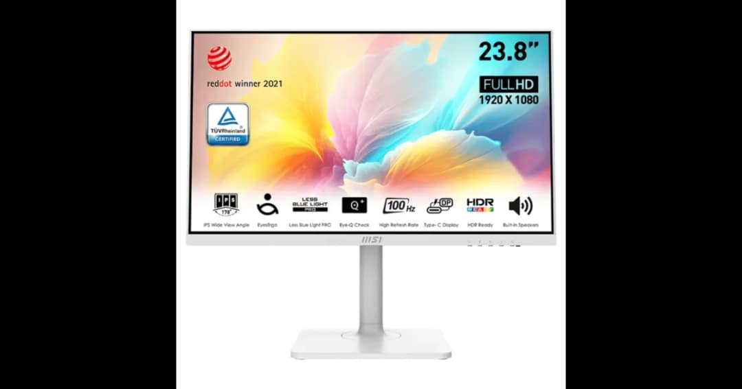 MSI Modern MD2412PW 23.8" FHD Type-C 100Hz Monitor