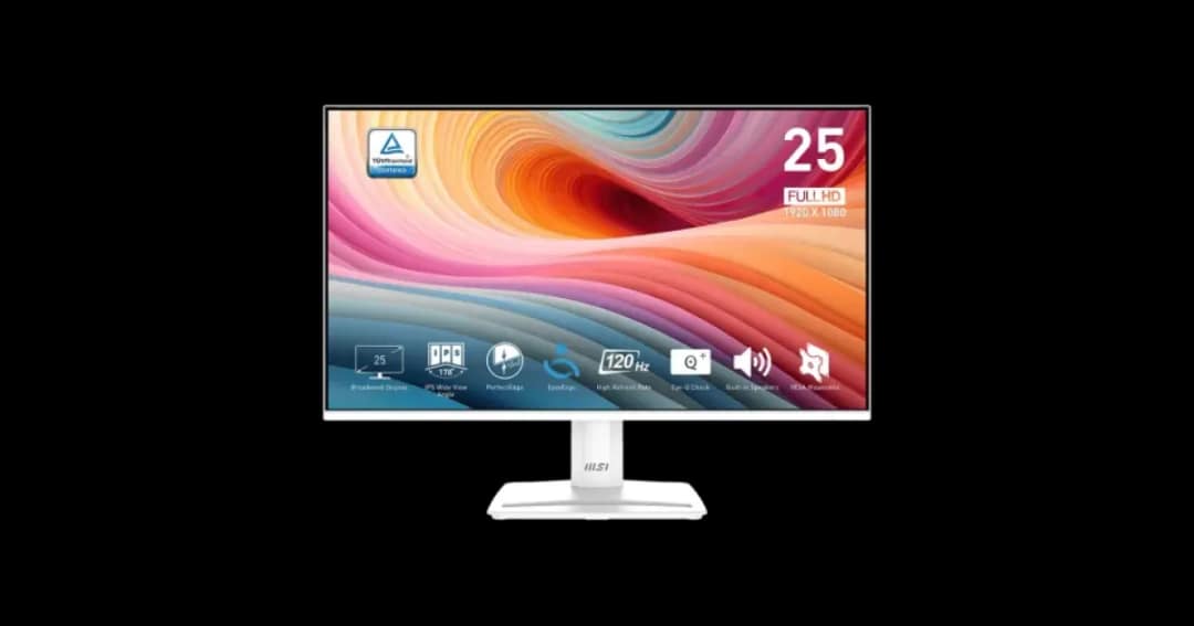 MSI PRO MP251W E2 24.5" 120Hz IPS FHD Monitor