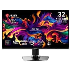 MSI MPG 322UR QD-OLED X24 31.5" 4K UHD 240Hz Gaming Monitor