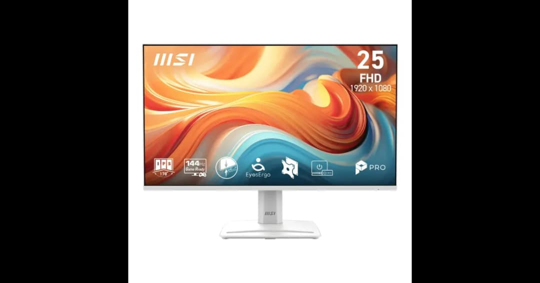 MSI PRO MP251W E14A 24.5" 144Hz IPS FHD Monitor