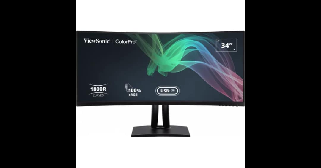ViewSonic VP3481a ColorPro 34" UltraWide QHD Curved Monitor