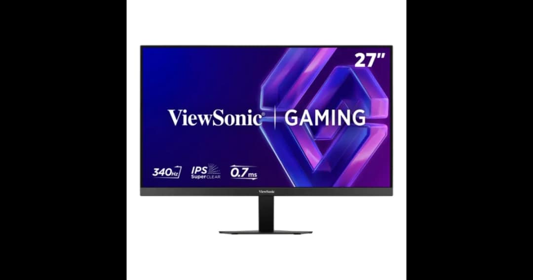 ViewSonic VX27G33-2K 27" 2K QHD 340Hz IPS Gaming Monitor