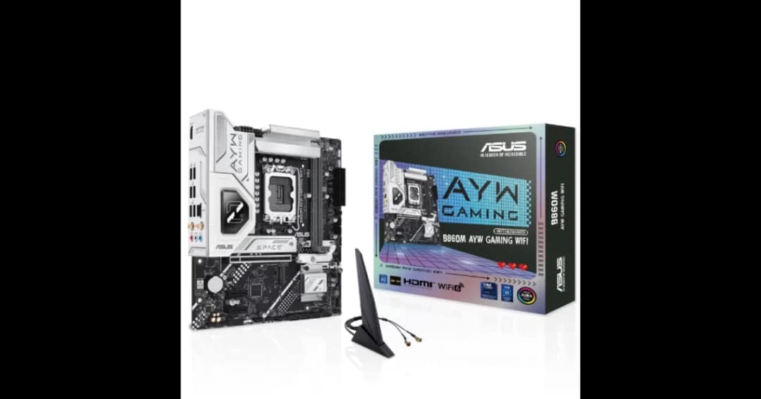 ASUS B860M AYW GAMING WIFI LGA 1851 Micro-ATX Motherboard