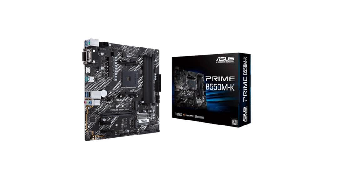 Asus Prime B550M-K AM4 Micro ATX AMD Motherboard