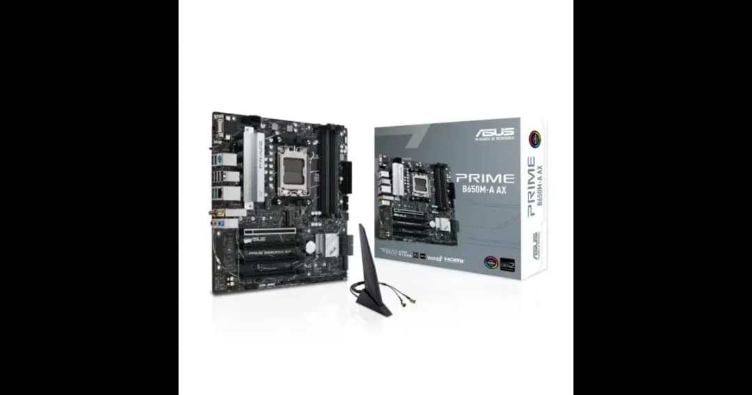 Asus PRIME B650M-A AX DDR5 AMD AM5 Micro-ATX Motherboard