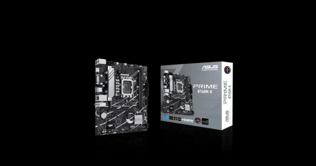 Asus PRIME B760M-K mATX Motherboard