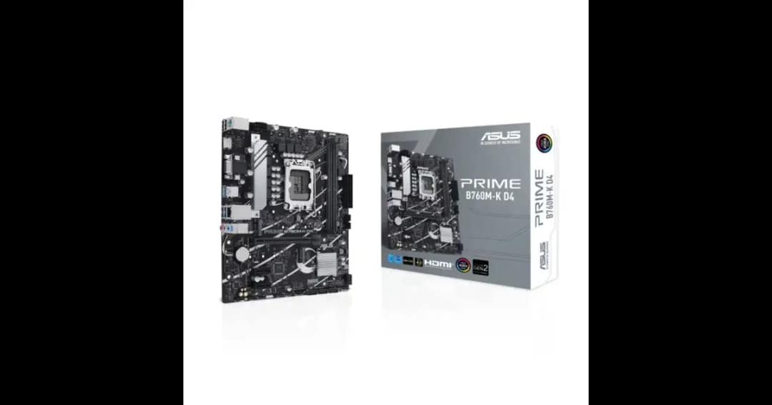 Asus PRIME B760M-K D4 mATX Motherboard