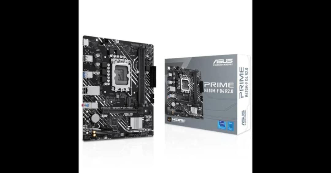 ASUS PRIME H610M-F D4 R2.0 DDR4 LGA1700 mATX Motherboard