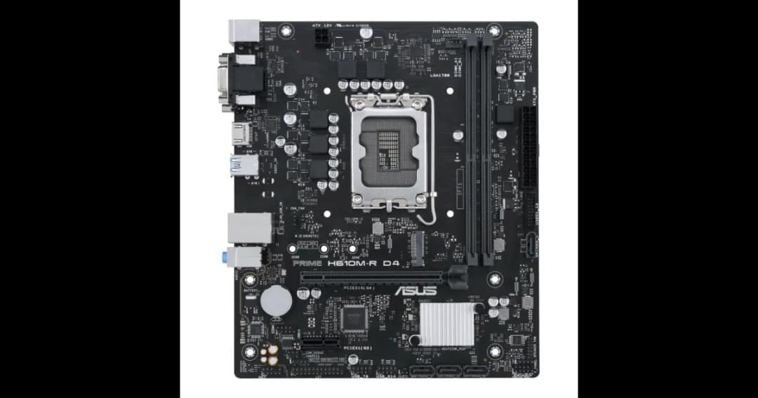 ASUS PRIME H610M-R D4 DDR4 LGA1700 mATX Motherboard