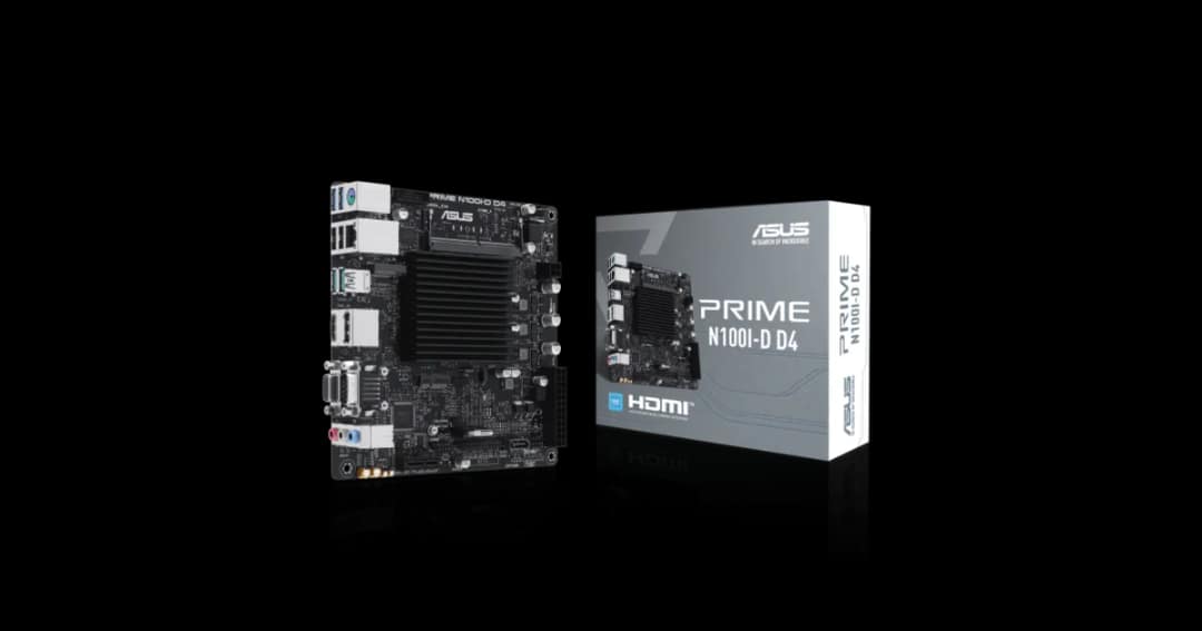 Asus PRIME N100I-D D4 Mini-ITX Motherboard