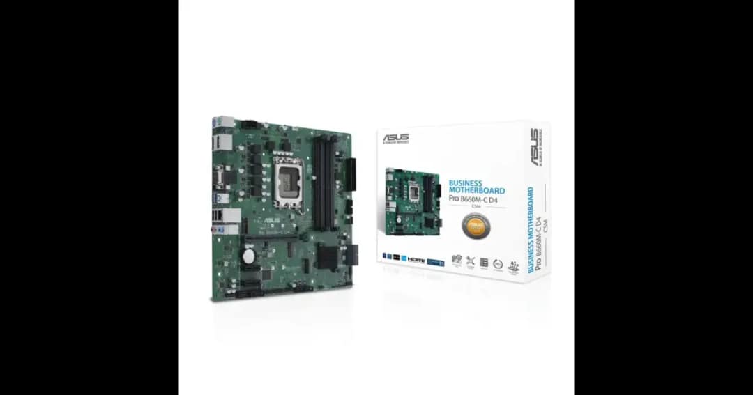 ASUS Pro B660M-C D4-CSM mATX Motherboard