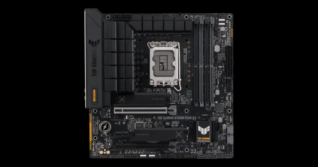 Asus TUF GAMING B760M-PLUS D4 Motherboard
