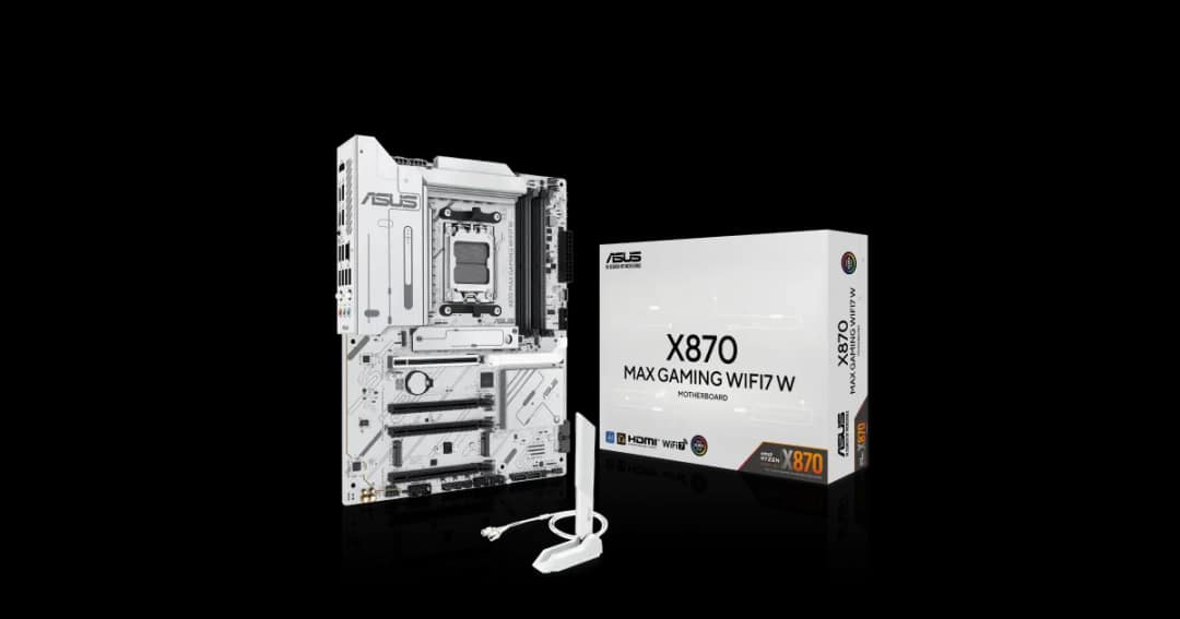 Asus X870 MAX GAMING WIFI7 W AM5 ATX Motherboard