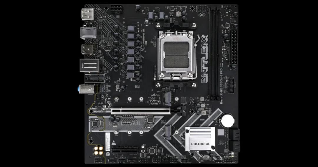 Colorful BATTLE-AX B650M-E PRO V14 AM5 mATX Motherboard